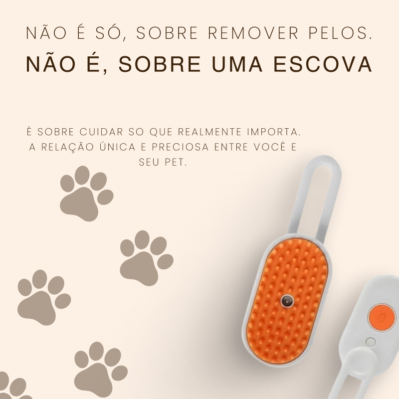 Escova a vapor - Paw Nuvem