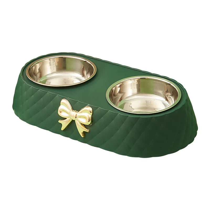 Tigela Dupla - Paw LuxBowl