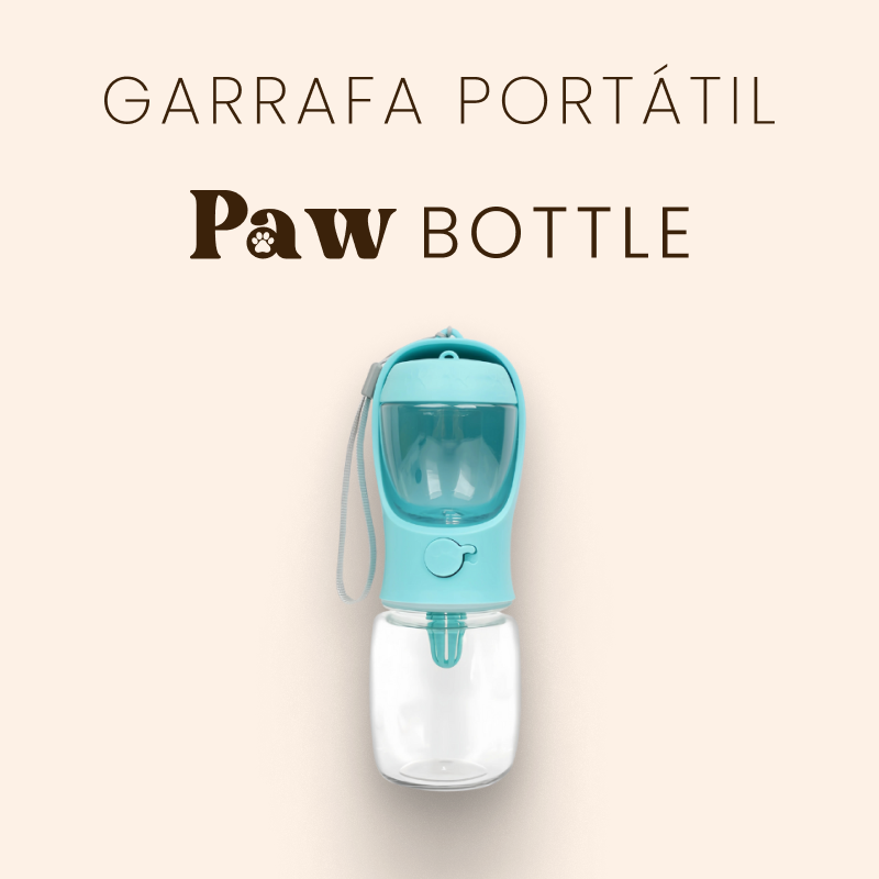 Garrafa de água portátil - Paw Bottle